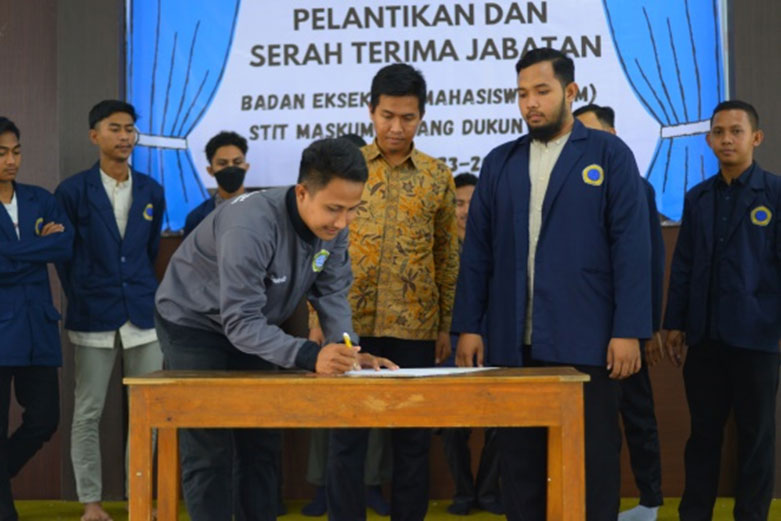 Selamat Kak Ilham, Presiden Baru BEM STITMAS Periode 2023-2024
