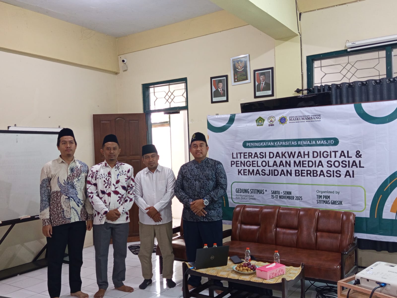Pengabdian Masyarakat STITMAS: Pelatihan Media Sosial Masjid dan Dakwah Digital dengan AI